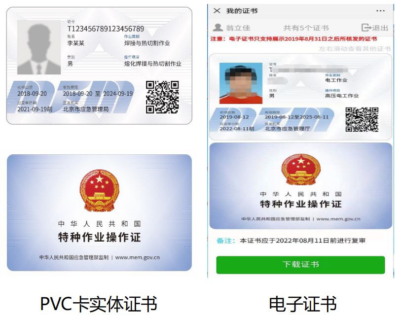 電子證書來了！特種作業操作證式樣改版！帶你了解最全新版證書信息-東莞電工證培訓學校-東莞考電工證多少錢